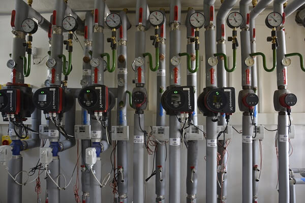 ústredné vykurovanie, zdravotechnika, plynoinštalácia areál Roosvelta